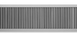 Rejillas de ventilación fabricadas en aluminio con lamas verticales regulables de manera individual